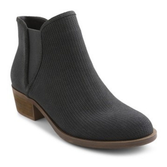 Gray Suede Booties - Picture 2 of 7